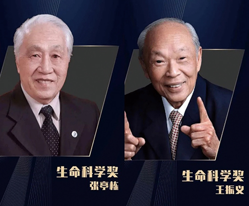 張亭棟和王振義兩位教授獲2020未來科學(xué)大獎