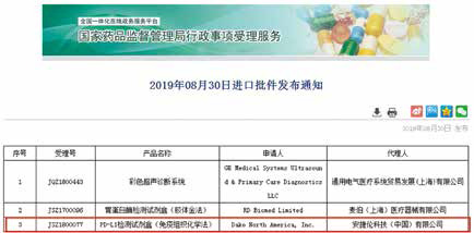 我國首個PD-L1檢測試劑盒獲批上市
