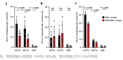 腸道菌群下調(diào)PD-L2和RGMb從而促進(jìn)抗腫瘤免疫